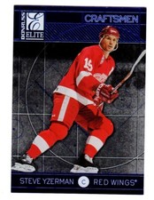 1997-98 Donruss Elite CRAFTSMEN #16 Steve Yzerman SERIAL #332/2500 RED WINGS