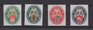 (WH23075) DEUTSCHES REICH - 1928, MI 425/428Y, MNH, CV € 70,50, SIEHE SCANS - Bild 1 von 2