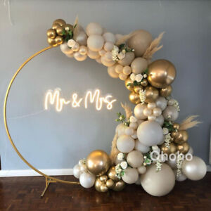 Wedding Balloon Arch Garland Set Gold Beige Engagement Bridal Baby Shower