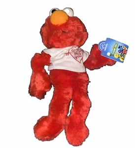 Vintage Applause ELMO Sesame Street 12” Stuffed Plush Jim Henson 1993 New - Picture 1 of 12