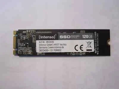 Intenso SATA III M2 2280 SSD 120.0 GB - Bild 1 von 3