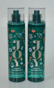 2 NEUE BATH & BODY WORKS JOY GEZUCKERTES SNICKERDOODLE FEINER DUFTNEBEL SPRAY 8 UNZEN - Bild 1 von 5