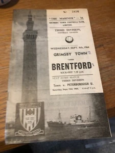 Grimsby Town v Brentford 1964/65 - Picture 1 of 1