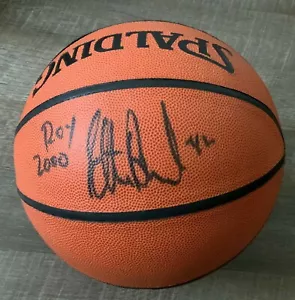 ELTON BRAND SIGNED BASKETBALL CHICAGO BULLS DUKE PHILADELPHIA 76ERS CLIPPERS ROY - Picture 1 of 2