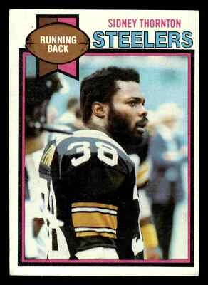 1979 Topps Sidney Thornton #44 - Pittsburgh Steelers - Image 1 of 2