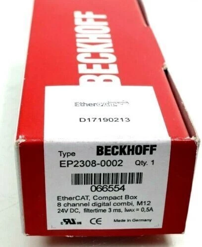 New BECKHOFF EP2308-0002 PLC Modules Free Shipping - Image 1 of 1