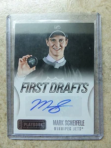 13-14 Panini Playbook First Drafts Auto #FD-MSC MARK SCHEIFELE - Picture 1 of 1
