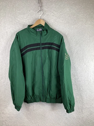 University of South Florida USF Bulls Full Zip Windbreaker Jacket 2XL Cover