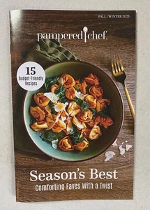 NEW Pampered Chef SEASON'S BEST RECIPES Cook Booklet Fall Winter 2023 - Bild 1 von 2