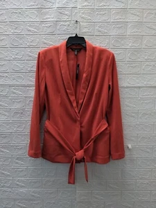 New White House Black Market Slip On Blazer Coral Kiss Sz 14 - Picture 1 of 6