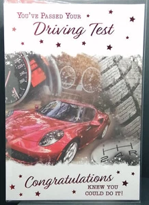 Congratulations - You've Passed Driving Test Card - Picture 1 of 3