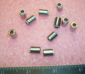 QTY (100) KFSE-143-12 PEM STAINLESS STEEL BROACHING STANDOFFS OD-.143" L-.375" - Picture 1 of 4