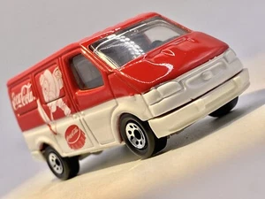 MATCHBOX🔥1995 FORD TRANSIT - Rarer Coke Cola Promo Mint - Picture 1 of 8