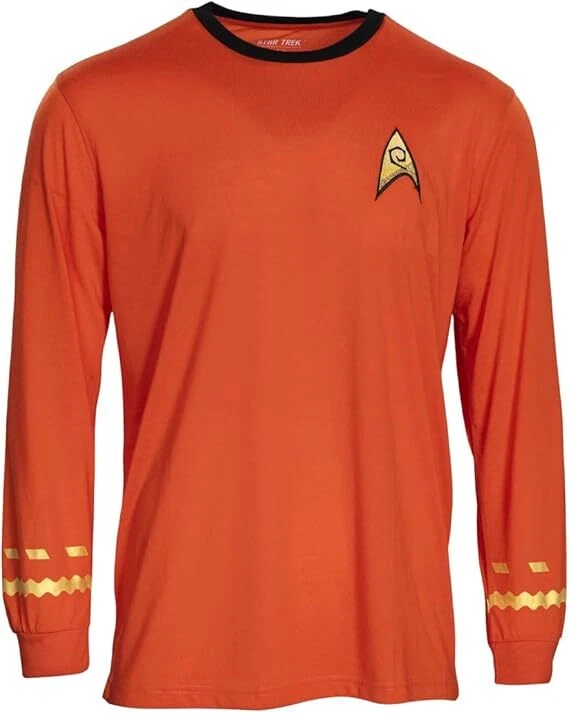 Réplica de Star Trek Spock Manga Larga Disfraz de Halloween Juegos con disfraces Camisa Foto 1 de 1