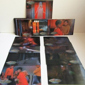 1999 RITTENHOUSE STAR TREK WOMEN IN MOTION GBASE SET OF 32 CARDS & 2 CHASE SETS