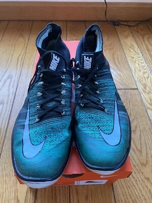 ZAPATOS DE GOLF NIKE ELITE FLYKNIT Negro Verde Blanco Para Hombre Talla 10.5 - LIGERAMENTE USADOS $270 Foto 1 de 4