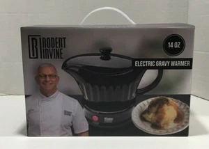 Robert Irvine 14 oz Electric Gravy Warmer, Black - Picture 1 of 4