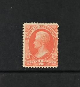 USA Scott # O16 Fine OG Hinged 2c Interior Revenue US Stamp Cat $70 - Picture 1 of 2