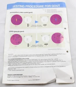 Nikon Gout Testing Kit Analyzer Polarizer First Order Wave Plate POL Microscope - Picture 1 of 7