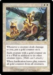 1x Aurification Onslaught card MTG Magic the Gathering - Picture 1 of 1