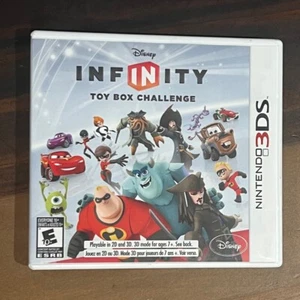 Disney Infinity Toy Box Challenge (Nintendo 3DS, 2017) Completo Probado En Caja Original - Imagen 1 de 5