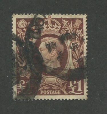 1948 Great Britain Postage Stamp #275 Used VF Heavy Postal Cancel - Image 1 of 2