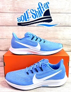 NIKE AIR ZOOM PEGASUS 36 TB *WOMEN* *TAR HEEL BLUE* BV1777-400 SIZE 10.5 *RARE* - Picture 1 of 6