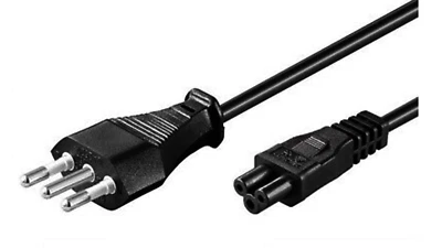 IPERTEK Cavo alimentazione notebook hp 3 metri mt spina italiana presa tripolare 10A C5