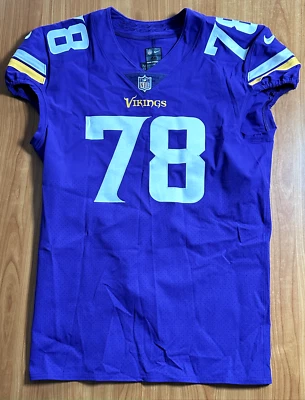 Camiseta deportiva Nike Minnesota Vikings púrpura 78 auténtica del equipo NFL ON FIELD 2019 talla 48 Foto 1 de 4