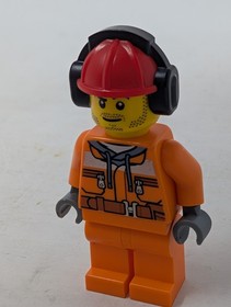 LEGO City Construction Headphones Minifigure - cty0534 60073