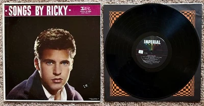 Ricky Nelson – Songs By Ricky - Vinyl LP Mono - 1959 Pop Rock - Image 1 of 2