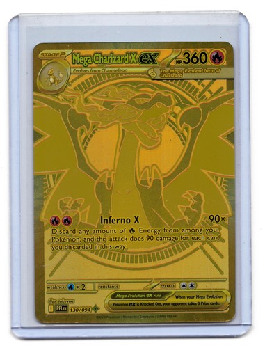 three gold star pokemon cards Nintendo Pokémon - 1-Card Charizard ex -Triple gold stars