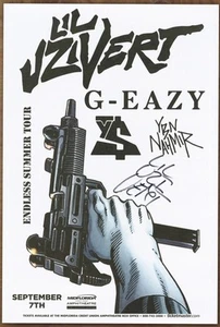 Lil Uzi Vert - SIGNED/AUTOGRAPHED Concert Poster - Picture 1 of 1