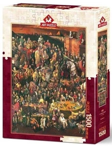 NUEVO Rompecabezas Artístico 1500 Piezas Rompecabezas 15+ Edades 113 Famosos - Imagen 1 de 2