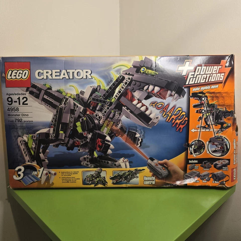 LEGO CREATOR: Monster Dino (4958) Completo con Caja e Instrucciones para 2 de 3 Foto 1 de 4