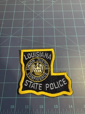 PARCHE VINTAGE DE LA POLICÍA ESTATAL DE LUISIANA / NOS Foto 1 de 2