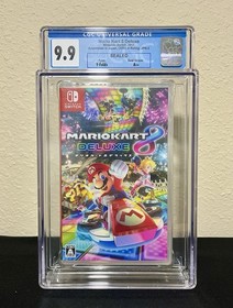 Mario Kart 8 Deluxe, JAPANESE, CGC 9.9 A++, Nintendo Switch (not PSA VGA Wata)