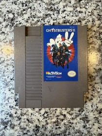 Ghostbusters II (Nintendo - NES, 1990) - Ghost Busters 2 Tested Authentic