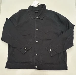 Nike Air Jordan Essentials Chicago Denim Jacket Mens 2XL FN4527 Black $130 - Picture 1 of 10