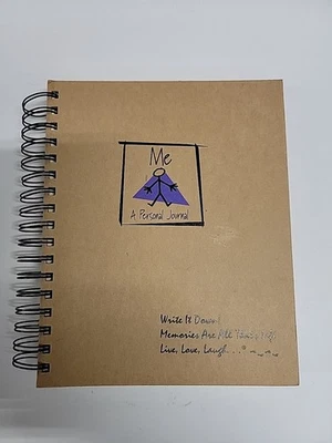 Journals Unlimited Write It Down Series Blank Guided Spiral Personal Journal - Image 1 of 4