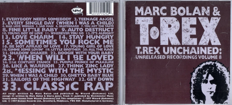 Marc Bolan & T-Rex - T-Rex Unchained: Unreleased Recordings Vol. 8 - 2-CD - Bild 1 von 1