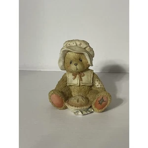 Enesco Cherished Teddies Nicole "Noviembre" Oso Con Pastel - Imagen 1 de 4