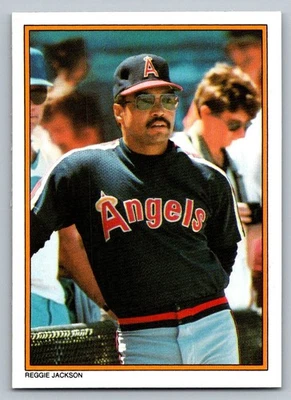 Reggie Jackson 54 1987 Topps Glossy Send-ins Foto 1 de 2