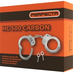 Umarex Perfecta Handschellen HC 500 Handcuffs Etui schwarz-Schlüssel - Bild 1 von 3
