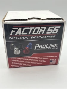 Factor 55 00015-04 ProLink Winch Cable Shackle Mount Black Open Box - Picture 1 of 4