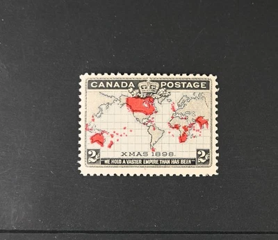 Canada Scott # 85 F-VF OG NH British Empire Stamp Cat $125 - Image 1 of 2