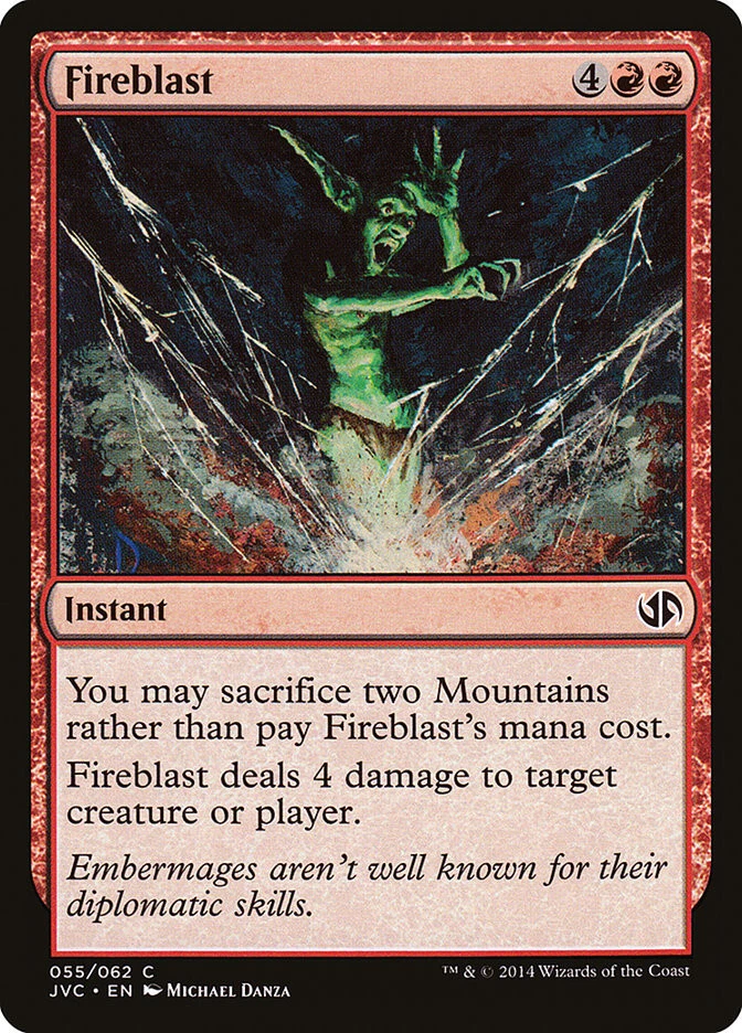 MTG Fireblast  - Duel Decks: Anthology #55 - Image 1 of 1