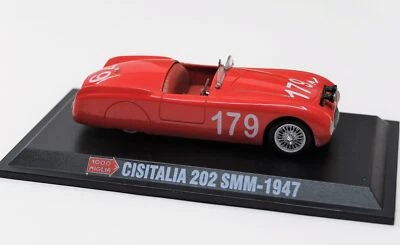 Modellini auto 1000 MIGLIA scala 1:43 CISITALIA 202 SMM diecast collezione ixo - Immagine 1 di 2