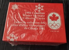 BRAND NEW 1992 CANADIAN WINTER OLYMPIC COLLECTOR CARDS SET (200)