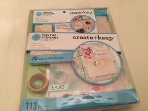 Martha Stewart Create + Keep Scrapbook Album Set (My Garden)- extras - Picture 1 of 2